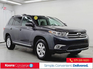 2012 Toyota Highlander Base 5TDZK3EH0CS065448 2012 Toyota Highlander Base