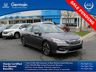 2017 Honda Accord Touring 1HGCR3F91HA041187 2017 Honda Accord Touring