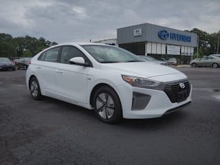 2017 Hyundai Ioniq Hybrid Blue KMHC65LC3HU027241 2017 Hyundai Ioniq Hybrid Blue