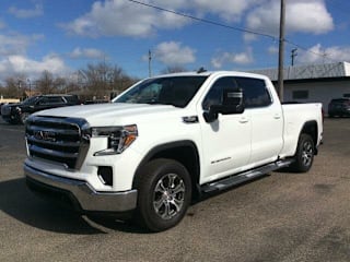2021 GMC Sierra 1500 SLE 1GTU9BED9MZ256007 2021 GMC Sierra 1500 SLE