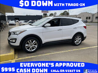 2013 Hyundai Santa Fe Sport 5XYZU3LA0DG070793 2013 Hyundai Santa Fe Sport