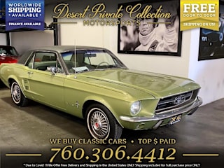 1967 Ford Mustang 7R01C195960 1967 Ford Mustang