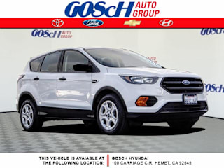 2018 Ford Escape S 1FMCU0F75JUB44512 2018 Ford Escape S