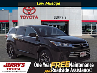 2019 Toyota Highlander LE 5TDBZRFH9KS736273 2019 Toyota Highlander LE