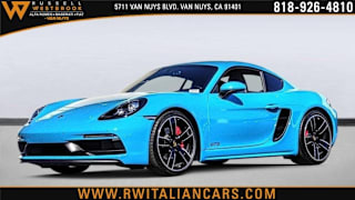 2019 Porsche 718 Cayman WP0AB2A86KS278620 2019 Porsche 718 Cayman