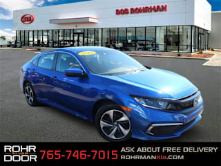 2019 Honda Civic LX 19XFC2F62KE032757 2019 Honda Civic LX