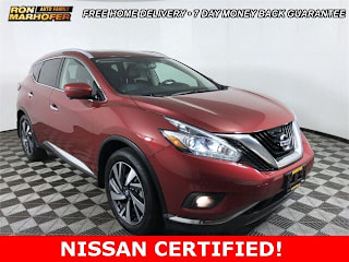 2018 Nissan Murano Platinum 5N1AZ2MH0JN167996 2018 Nissan Murano Platinum