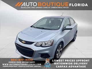 2018 Chevrolet Sonic 1G1JF5SB8J4107380 2018 Chevrolet Sonic