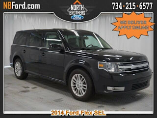 2014 Ford Flex SEL 2FMHK6C82EBD44688 2014 Ford Flex SEL