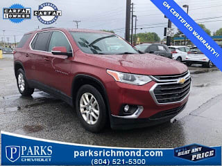 2018 Chevrolet Traverse LT Cloth 1GNERGKW7JJ146775 2018 Chevrolet Traverse LT Cloth