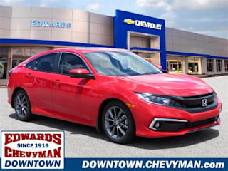 2020 Honda Civic EX 2HGFC1F39LH680300 2020 Honda Civic EX
