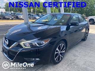 2018 Nissan Maxima 3.5 SV 1N4AA6AP6JC401347 2018 Nissan Maxima 3.5 SV