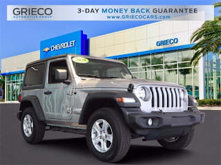 2020 Jeep Wrangler Sport 1C4GJXAG6LW180733 2020 Jeep Wrangler Sport