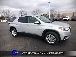 2018 Chevrolet Traverse LT Cloth 1GNERGKW6JJ167987 2018 Chevrolet Traverse LT Cloth