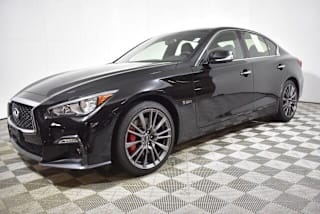 2018 Infiniti Q50 Red Sport 400 JN1FV7AR4JM481255 2018 Infiniti Q50 Red Sport 400