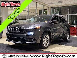 2018 Jeep Cherokee Overland 1C4PJLJB1JD511014 2018 Jeep Cherokee Overland