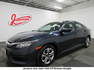 2018 Honda Civic LX 19XFC2F55JE000956 2018 Honda Civic LX