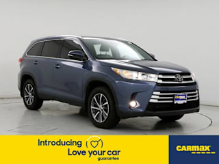 2019 Toyota Highlander XLE 5TDKZRFH6KS367873 2019 Toyota Highlander XLE