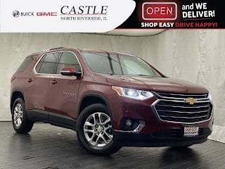 2018 Chevrolet Traverse LT Cloth 1GNERGKW7JJ280475 2018 Chevrolet Traverse LT Cloth