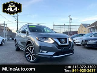 2017 Nissan Rogue SL 5N1AT2MV1HC762501 2017 Nissan Rogue SL