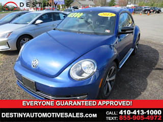 2013 Volkswagen Beetle Turbo PZEV 3VWVA7AT3DM632950 2013 Volkswagen Beetle Turbo PZEV