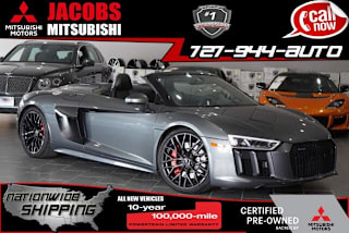 2018 Audi R8 5.2 quattro V10 Spyder WUAVACFX2J7900872 2018 Audi R8 5.2 quattro V10 Spyder