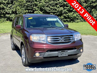 2013 Honda Pilot EX-L w/DVD 5FNYF4H62DB046356 2013 Honda Pilot EX-L w/DVD