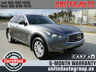 2013 Infiniti FX37 JN8CS1MU9DM141470 2013 Infiniti FX37