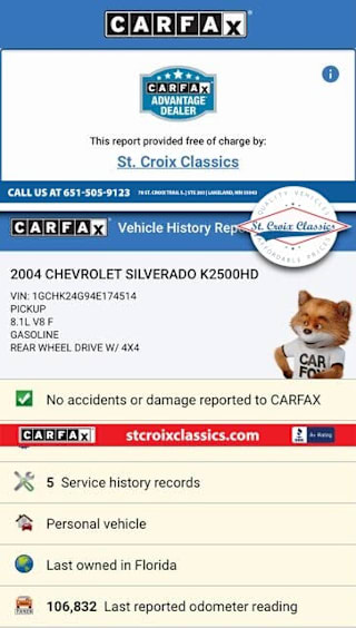 2004 Chevrolet Silverado 2500HD Base 1GCHK24G94E174514 2004 Chevrolet Silverado 2500HD Base