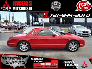 2004 Ford Thunderbird Deluxe 1FAHP60A24Y105999 2004 Ford Thunderbird Deluxe