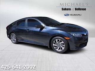 2018 Honda Civic EX 19XFC2F74JE036123 2018 Honda Civic EX