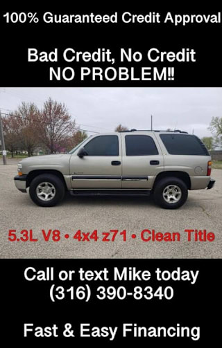2001 Chevrolet Tahoe 1GNEK13T51R158835 2001 Chevrolet Tahoe