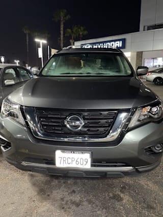 2017 Nissan Pathfinder S 5N1DR2MN7HC641550 2017 Nissan Pathfinder S