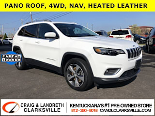 2019 Jeep Cherokee Limited 1C4PJMDN8KD117345 2019 Jeep Cherokee Limited