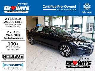 2020 Volkswagen Passat 2.0T SEL 1VWCA7A37LC014053 2020 Volkswagen Passat 2.0T SEL