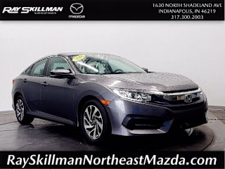 2018 Honda Civic EX 19XFC2F70JE030805 2018 Honda Civic EX