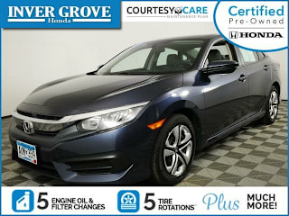 2018 Honda Civic LX 19XFC2F52JE003880 2018 Honda Civic LX