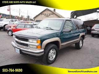 1995 Chevrolet Tahoe Base 3GNEK18K1SG102165 1995 Chevrolet Tahoe Base