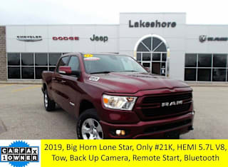 2019 Ram Pickup 1500 Big Horn 1C6SRFMT2KN871243 2019 Ram Pickup 1500 Big Horn