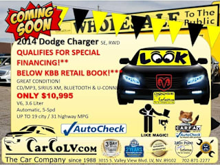 2014 Dodge Charger SE 2C3CDXBG8EH283520 2014 Dodge Charger SE