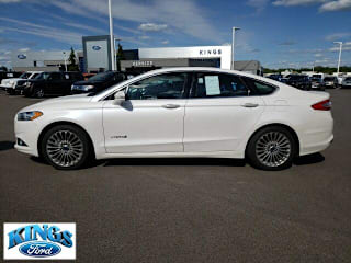 2014 Ford Fusion Hybrid Titanium 3FA6P0RU0ER296470 2014 Ford Fusion Hybrid Titanium