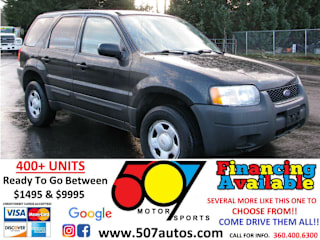 2003 Ford Escape XLS Popular 1FMYU921X3KE01495 2003 Ford Escape XLS Popular