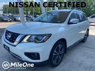 2018 Nissan Pathfinder Platinum 5N1DR2MM2JC665719 2018 Nissan Pathfinder Platinum