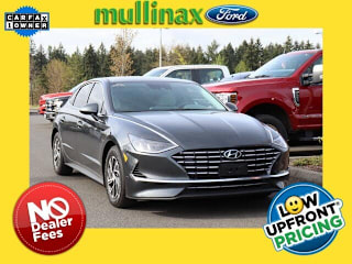 2020 Hyundai Sonata Hybrid Blue KMHL24JJ2LA009881 2020 Hyundai Sonata Hybrid Blue