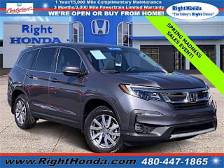 2021 Honda Pilot EX-L 5FNYF5H5XMB008886 2021 Honda Pilot EX-L