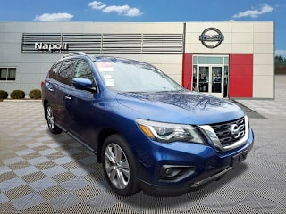 2018 Nissan Pathfinder SL 5N1DR2MM1JC613384 2018 Nissan Pathfinder SL
