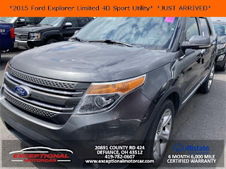 2015 Ford Explorer Limited 1FM5K8F82FGC26192 2015 Ford Explorer Limited