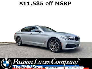 2020 BMW 5 Series 530i xDrive WBAJR7C09LWW79490 2020 BMW 5 Series 530i xDrive