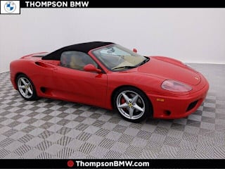 2001 Ferrari 360 Spider Base ZFFYT53A310124505 2001 Ferrari 360 Spider Base