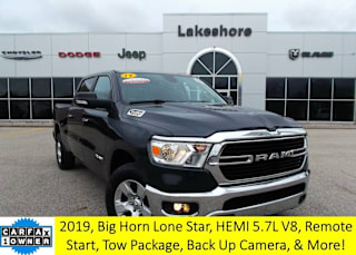 2019 Ram Pickup 1500 Big Horn 1C6SRFMT2KN723089 2019 Ram Pickup 1500 Big Horn